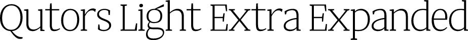 Qutors Light Extra Expanded