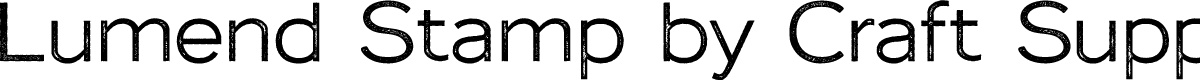 Lumend Stamp Demo Regular