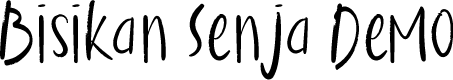 Bisikan Senja Demo