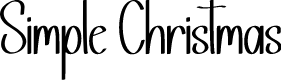 Simple Christmas