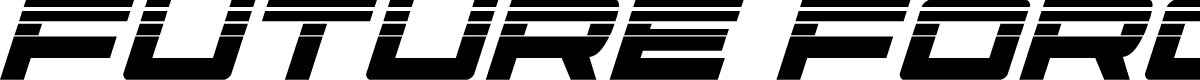 Future Forces Halftone Italic