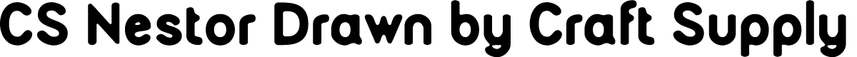 CSNestorDrawn-Regular Demo