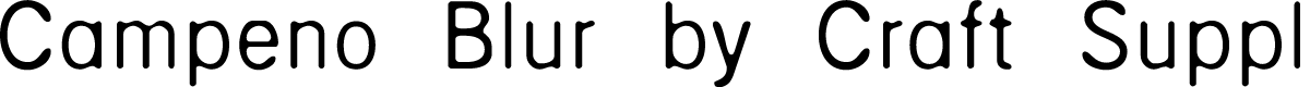 Campeno Blur Demo Regular