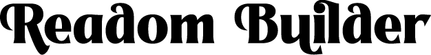 Readom Builder DEMO VERSION