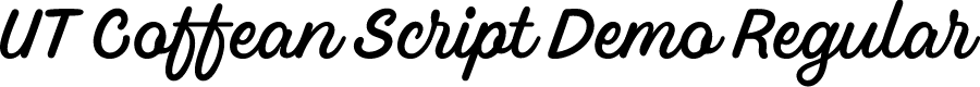 UT Coffean Script Demo Regular