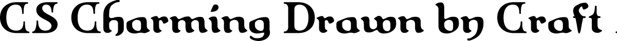 CSCharmingDrawn-Regular Demo