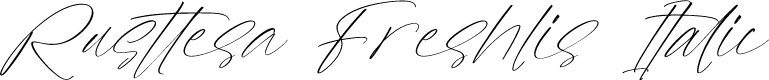 Rusttesa Freshlis Italic