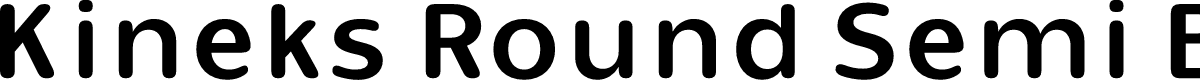 Kineks Round Semi Bold