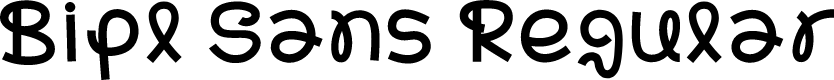 Bipl Sans Regular