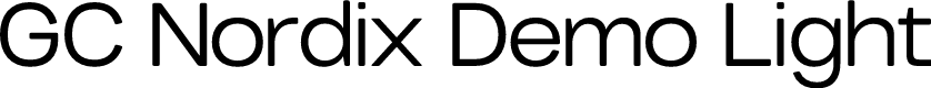 GC Nordix Demo Light