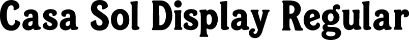 Casa Sol Font - Free Download