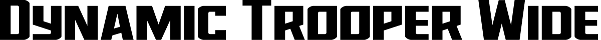 Dynamic Trooper Wide Straight