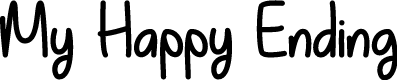 My Happy Ending Regular