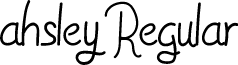 ahsley Regular