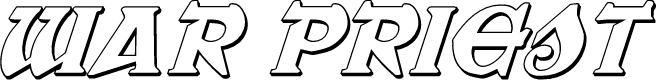 War Priest 3D Italic
