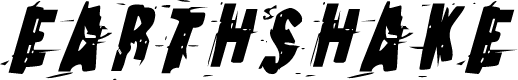 Earthshake Condensed Italic
