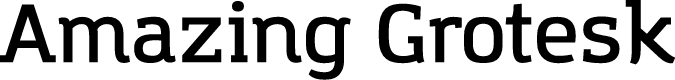 Amazing Grotesk DemiBold