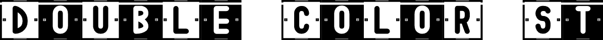 DoUbLe CoLoR St