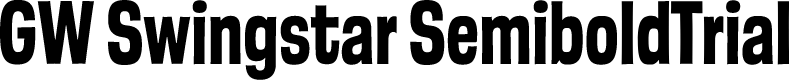 GW Swingstar Semibold-Trial