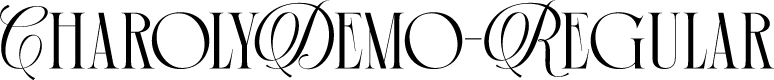CharolyDemo-Regular