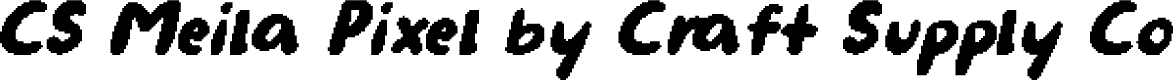 CS Meila Pixel Regular Demo