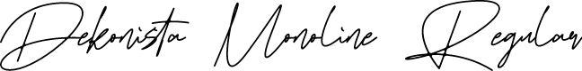 Dekonista Monoline Regular