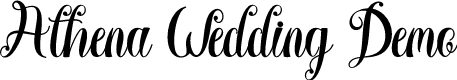 Athena Wedding Demo