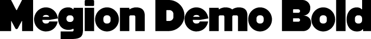 Megion Demo Bold