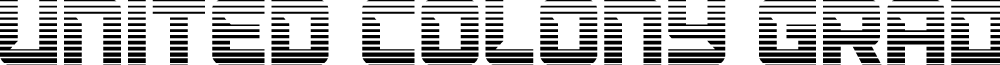 United Colony Gradient