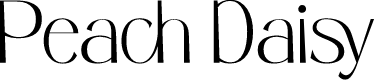 Peach Daisy Personal Use Only R