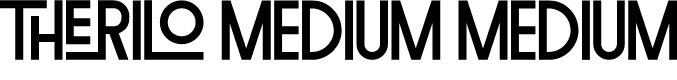 Therilo Medium Medium