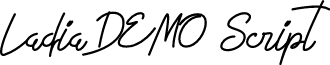 Ladia DEMO Script