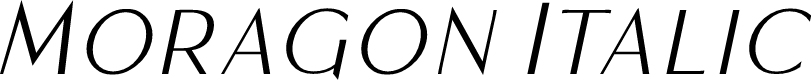 Moragon Italic