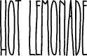 Hot Lemonade