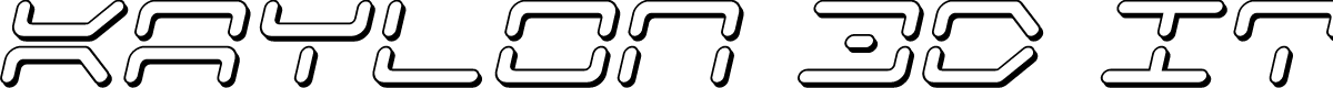 Kaylon 3D Italic