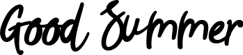 Good Summer Cursive Handwriting  