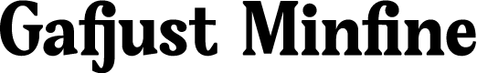 Gafjust Minfine DEMO VERSION