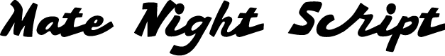 Mate Night Script Demo