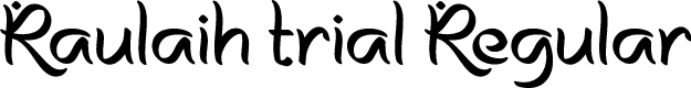 Raulaih trial Regular