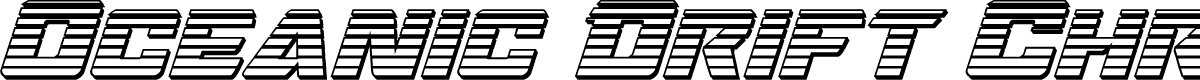 Oceanic Drift Chrome Italic