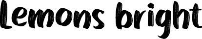 Lemonsbright brush -Personal Us