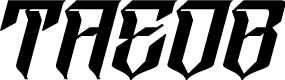 Taeob Gothic Demo Italic