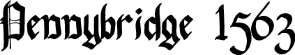 Pennybridge 1563
