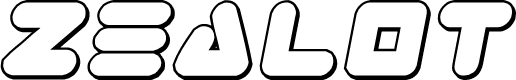 Zealot Outline Italic