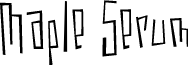 Maple Serum