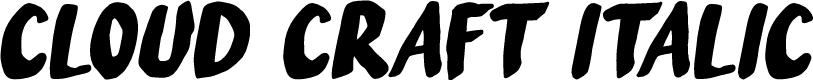 Cloud Craft Italic