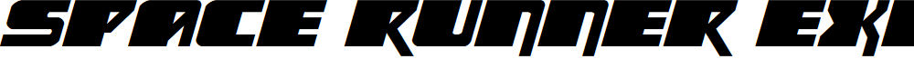 Space Runner Expanded Italic