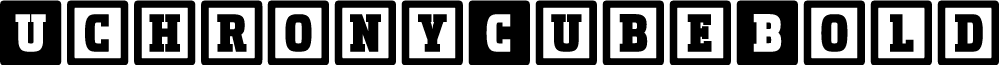 Uchrony Cube Bold