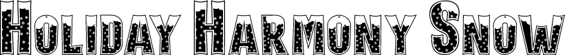 Holiday Harmony Snow