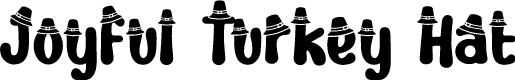 Joyful Turkey Hat